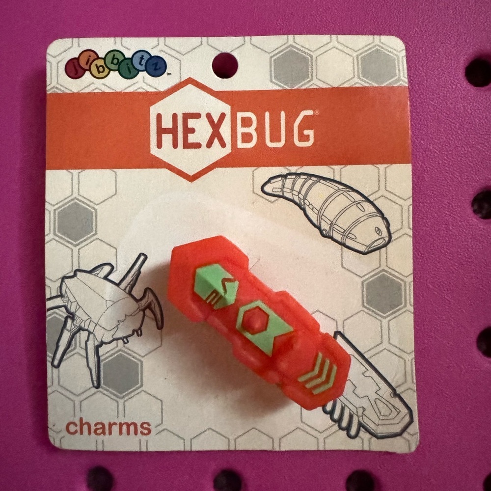 HEX Bug 3D Croc Charm Jibbitz (1) YOU CHOOSE !